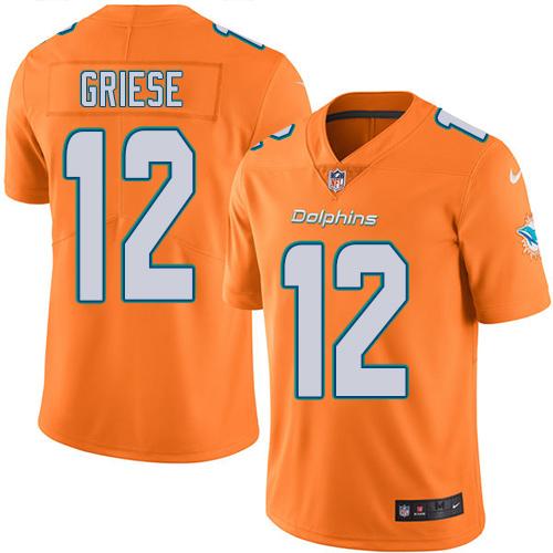 Nike Men & Women & Youth Dolphins 12 Bob Griese Orange NFL Vapor Untouchable Limited Jersey,We sell and wholesale Nike Men & Women & Youth Dolphins 12 Bob Griese Orange NFL Vapor Untouchable Limited Jersey on line form chian!